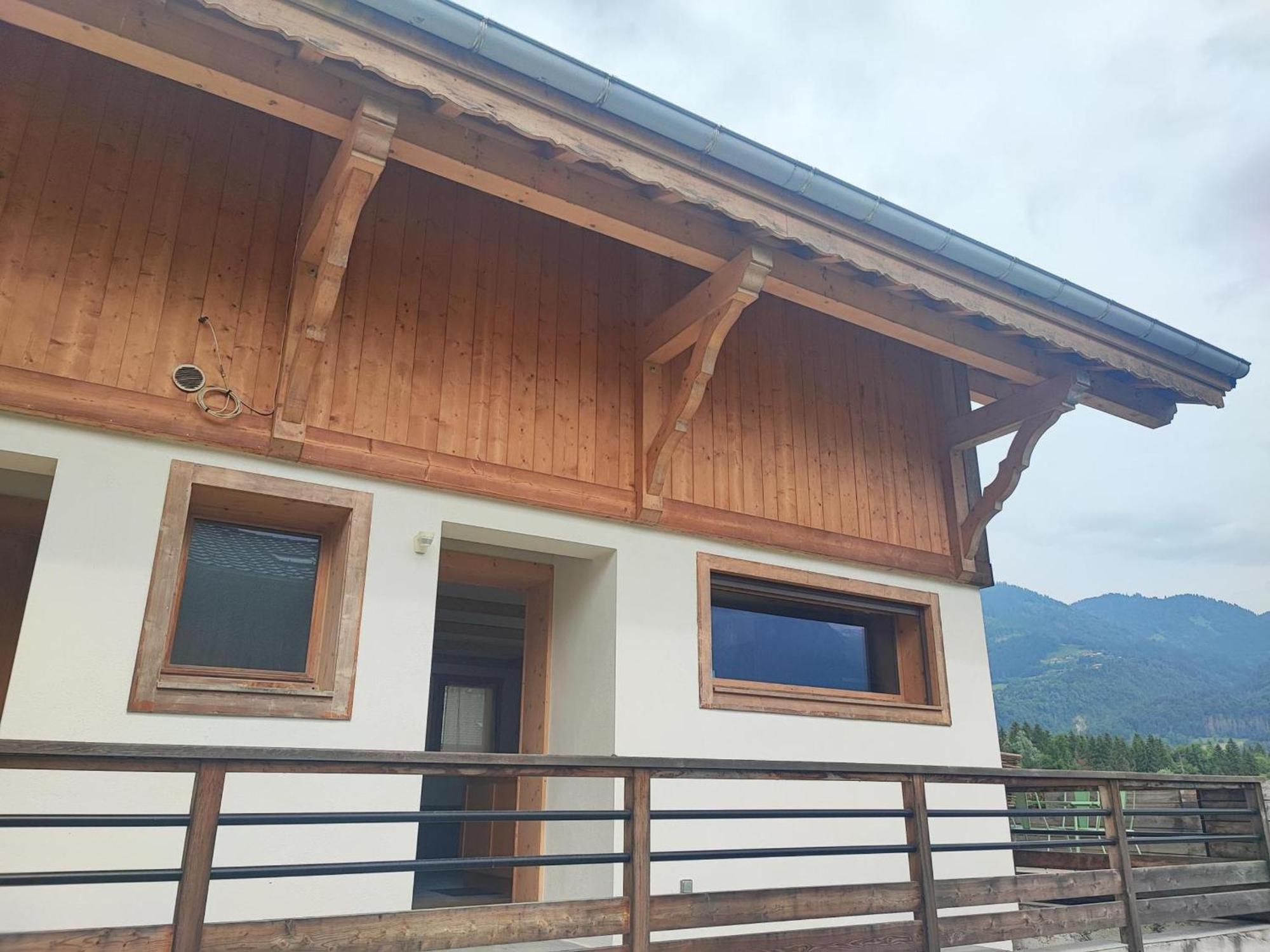Duplex 2 Chambres Avec Grande Terrasse, Animaux Acceptes, A Samoens - Fr-1-642-77 Exterior foto