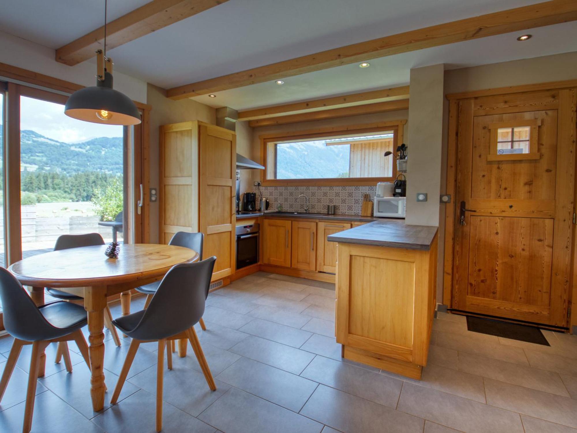 Duplex 2 Chambres Avec Grande Terrasse, Animaux Acceptes, A Samoens - Fr-1-642-77 Exterior foto